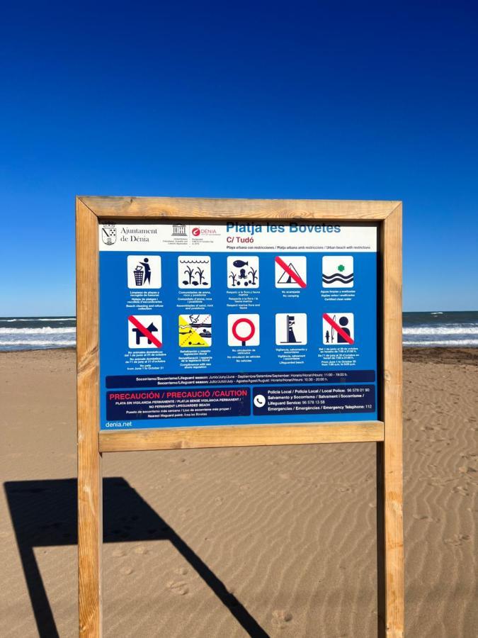 Piso Los Angeles - 1Ra Linea De Playa Denia Exteriör bild